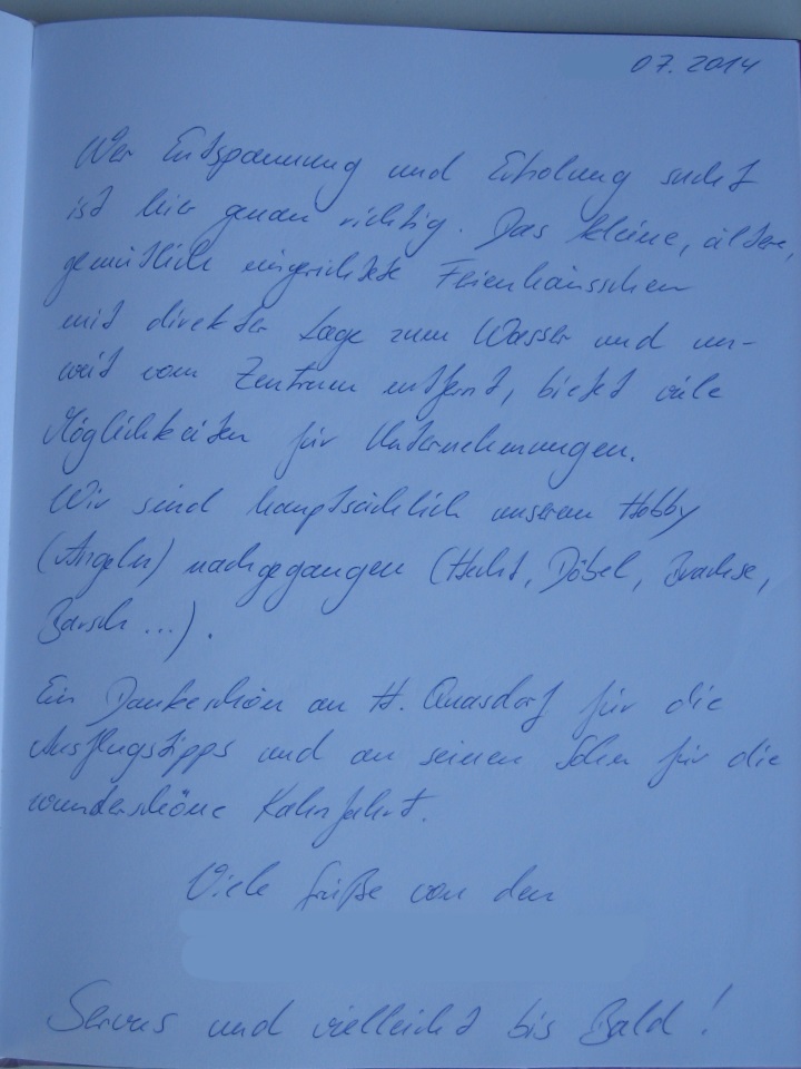 Eintrag